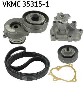 SKF Hosszbordásszíjkészlet vízpumpával VKMC35315-1_SKF